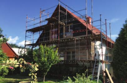 Vinyl Siding D4D esnadná aplikac Montovaný rodinný dům