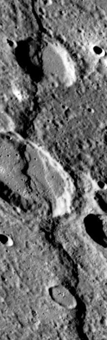 i napříč krátery, kráter Rameau