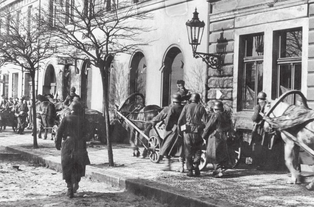 1945 Zdroj: archiv autora Postup pěších jednotek 1. pěšího pluku 1.