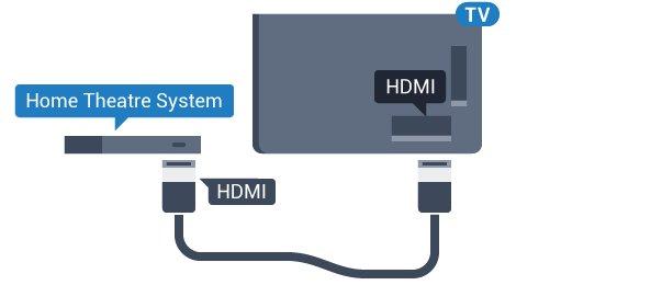 Kromě připojení antény přidejte kabel HDMI a připojte set-top box k televizoru. Případně můžete použít kabel SCART, pokud set-top box není vybaven konektorem HDMI. 4.