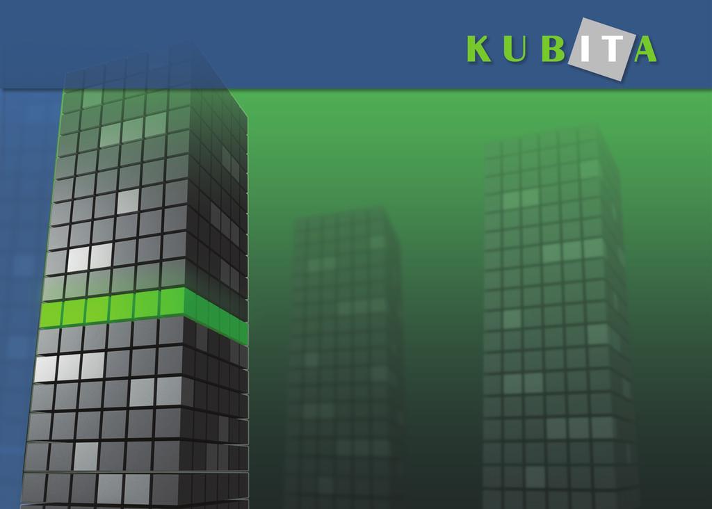 PROFIL FIRMY Společnost KUBITA s.r.o. je poradenská kancelář působící v oboru informačních technologií se zaměřením na oblast dopravních staveb.