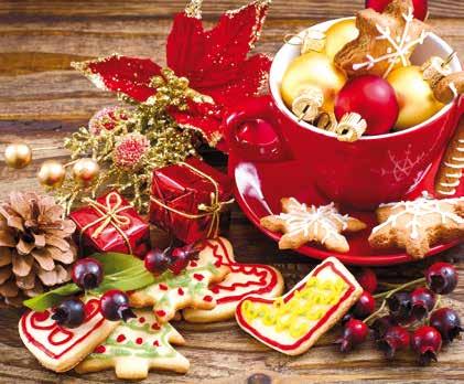 nákupů v proslulé tržnici, adventní trhy s mnoha lákadly - rukodělné výrobky, vánoční ozdoby a dekorace a pro mlsouny tradiční trdelník nebo maďarské klobásky.