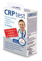 CRP test Rýchlotest na rozlíšenie vírusovej a bakteriálnej infekcie Prejavy ťažkostí: nádcha