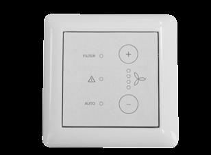 (dle PHI*) a o10% nižší spotřeba energie (dle PHI* 0,24 W h/m 3 ) Dokonalá integrace - 3 velikosti s výkony: 350, 450, 600 m 3 /hod, optimálně sladěné prvky