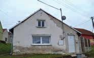 N11404 Osvětimany, okres UH Pěkná, částečně podsklepená chata se zahradou u lesa, v