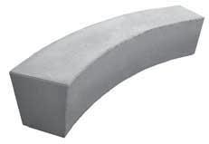 betonový sedák TECHNICKÉ SPECIFIKACE PROVEDENÍ povrch hladký bílá PROVEDENÍ