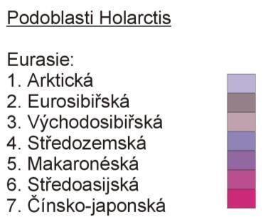 Jedná se o Bucharovu Zoogeografii (1983), Vybrané kapitoly z biogeografie (Matějček,