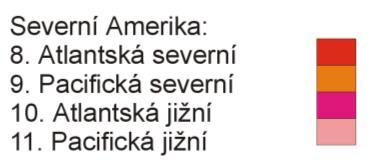 Rozložení fauny zemského povrchu můžeme podobně jako u rostlin dělit do šesti základních