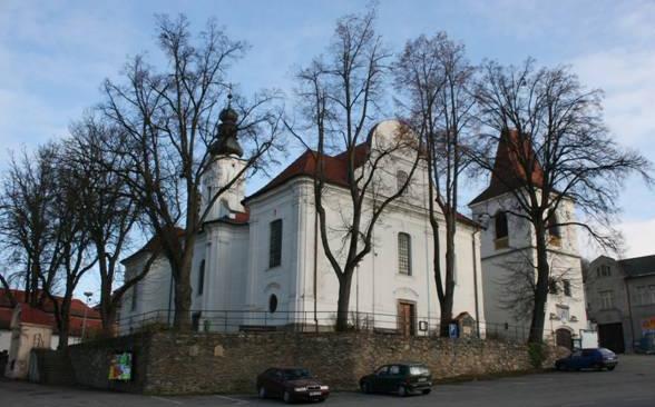 Menší a sporné stavby Antonína Schmidta 84a. Mladá Vožice, Kostel sv.