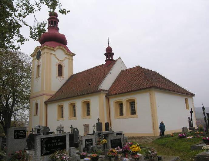 85a. Chlum (Nalžovice) u Příbrami, Kostel sv.