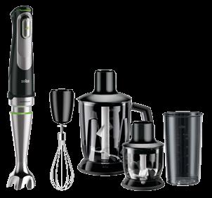 nerezová ísa 4,3 l bohatá výbava: lýnek na aso, skleněný ixér, chopper, odšťavňovač, food processor na sekání a strouhání K-etla