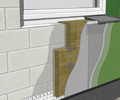 10.2 ZATEPĽOVACÍ SYSTÉM POLYTEX-THERM MINERAL Fasádne omietky ACTIN FIS Penetrácia PENAD FIS Stierka TS SPECIAL Rôzne typy kotiev Dosky minerálnej vlny Lepiaca malta TS SPECIAL Penetrácia podkladu