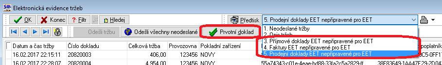 jen doklad uzavřel, případně dal náhled nedaňového dokladu (tedy výdejky, případně dodacího listu).