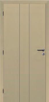Moderní lakované vnitřní dveře duhové řady RAINBOW lze vybírat hned z několika variant: dveře s horizontálním nebo vertikálním frézováním, plné nebo prosklené dveře.