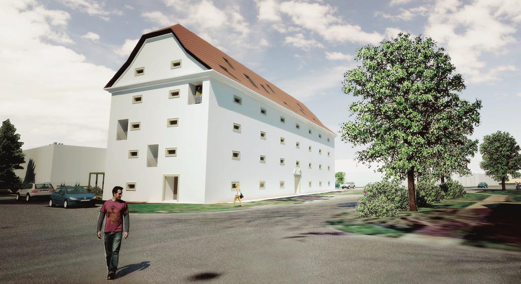 rekonstrukce sýpky dá skutečně do pohybu. Původně zde měly být velkoprostorové byty, tzv. LOFTY. Než se ale vše potřebné vyřídilo, byla tu finanční krize a zájem o nemovitosti se doslova zastavil.