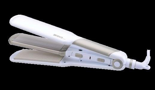 mah (NiMH) napájanie: sieťový adaptér 230 V~ 50 Hz Žehlička a krepovačka ZV-205 žehlička a krepovačka na vlasy v jednom