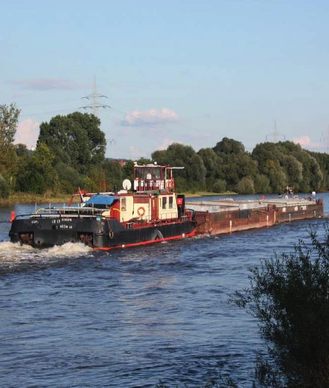 1 Förderung der Binnenschifffahrt im Fahrtgebiet der Elbe und den angrenzenden Wasserstraßen Bereitstellung von Informationen für Verlader, Transportwirtschaft und Behörden über die