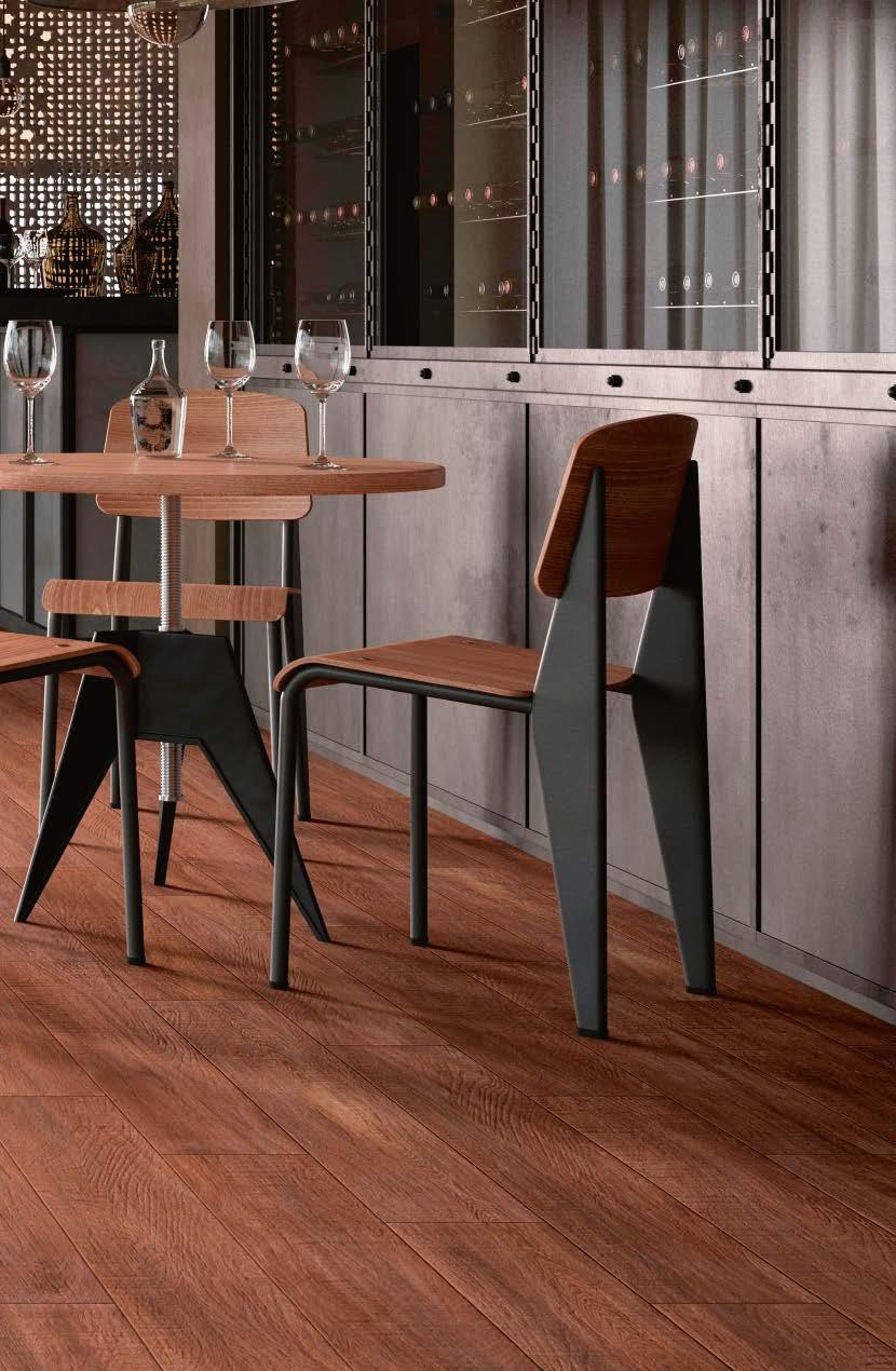 Wood Mimořádná imitace dřeva v sedmi barevných