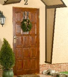 polykarbonát, 80 0 boční stěna ke stříšce ONYX * koůrk.