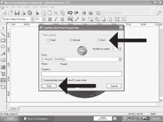 LightScribe etikety.