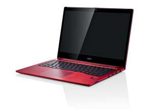 Proto je zde červená edice zařízení Ultrabook FUJITSU LIFEBOOK U904 s úhlopříčkou 14 (25,6 cm), která představuje skvělou volbu pro obchodní profesionály, kteří chtějí vystoupit z davu.
