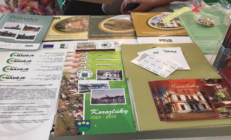 Budějovicích a významně tak přispěli k propagaci činností MAS v Ústeckém kraji tak i partnerů MAS Naděje o.