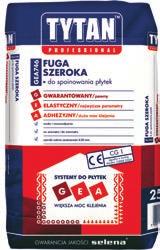 CT-C25-F4 GEA 3-30 Možnost pokládání dlažby již po 4 hodinách Až 1 cm tloušt ky vrstvy Možnost nanášení stěrky na podlahu, stěny a strop Obsahuje pr íměsi, které eliminují vznik výkvětu a zlepšují