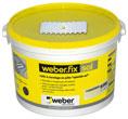 weber.for profiflex R rychle tvrdnoucí lepidlo C2TF S1 Rychletvrdnoucí flexibilní lepidlo na bázi anorganického pojiva, plniva a modifikujících přísad.