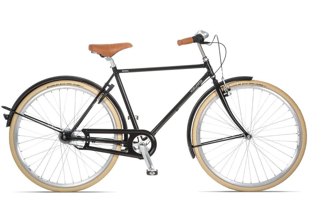 Zadní náboj Shimano Nexus Inter 7 Rychlosti 7 Přední brzda Shimano Zadní brzda Protišlapná Pláště Schwalbe Road Cruiser, béžové s
