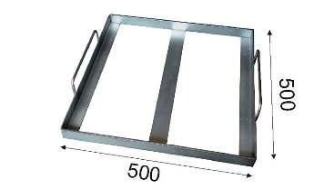 Strana 16 958 RÁMEČEK NA GRILOVACÍ KÁMEN 400x400x30 ks 750,00 907,50 30,00 36,30 Rámeček z L profilu 30x30x3 o rozměrech 400 x 400 mm na grilovací kámen 400 x 400 mm. Celonerezový.