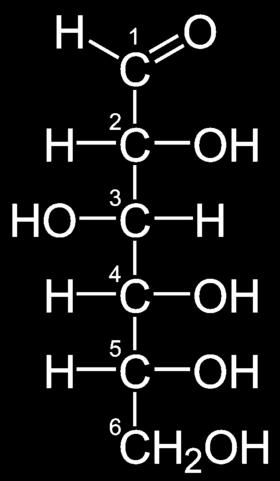 Glukosa v běžné řeči označovaná jako hroznový cukr nebo krevní cukr monosacharid ze skupiny aldohexos v chemických vzorcích oligosacharidů a polysacharidů se značí symbolem Glc v čistém stavu je