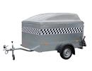 překlopný držák předního kola motocyklu (MOTOVAN) 1x MOTOVAN I. 290-750kg nebrž.