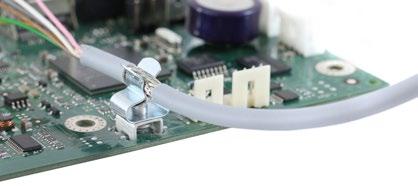 Stínicí spony PCB SKL mají sponu SKL připevněnou na pájecí patce, která umožňuje montáž na desku plošného spoje. V nabídce jsou patky různých provedení. PCB-4-V-6,8 SKL 1.5-3 Rozsah průměrů 1.