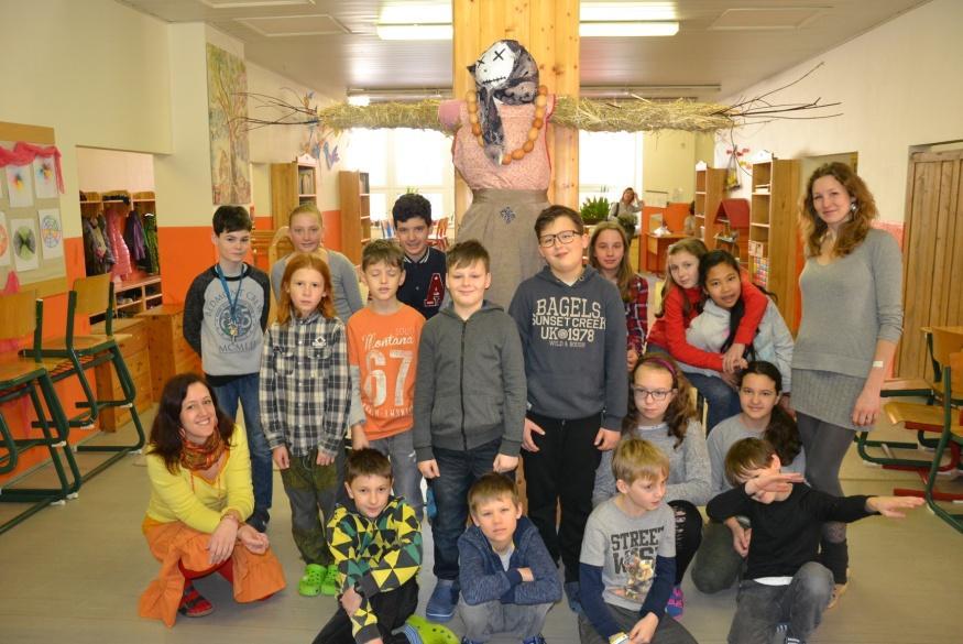 Děti, které představují naději do budoucna, zhotovily