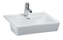 LAUFEN PRO A 81195.1 / Umyvadlo Laufen pro A, mm Umývadlo Laufen pro A, mm Umivaonik Laufen pro A, mm Umivalnik Laufen pro A, mm 81895.
