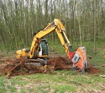 Díky využití biomasy z pařezu a kořenového materiálu vzniká další zdroj příjmů.