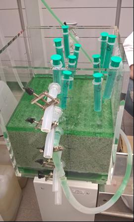 hydraulika, preferenční toky volba přepážek, separace kalu, ucpávání