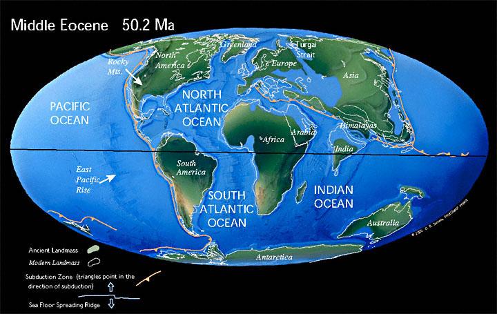 Paleogeografické rekonstrukce