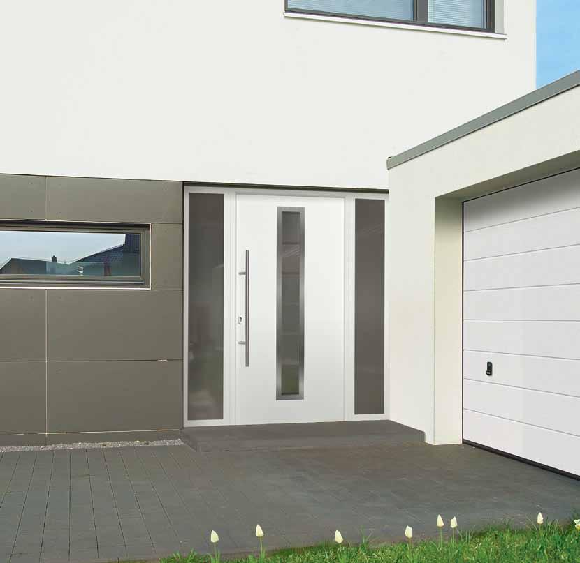 Užívajte si Váš domov Vstupné dvere v osvedčenej značkovej kvalite Hörmann Oceľové dvere ThermoPro od firmy Hörmann dodávame s veľkým výberom motívov.