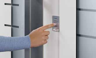 Automatický zámok S5 Scan Otvorte si domové dvere Vašim odtlačkom prsta.