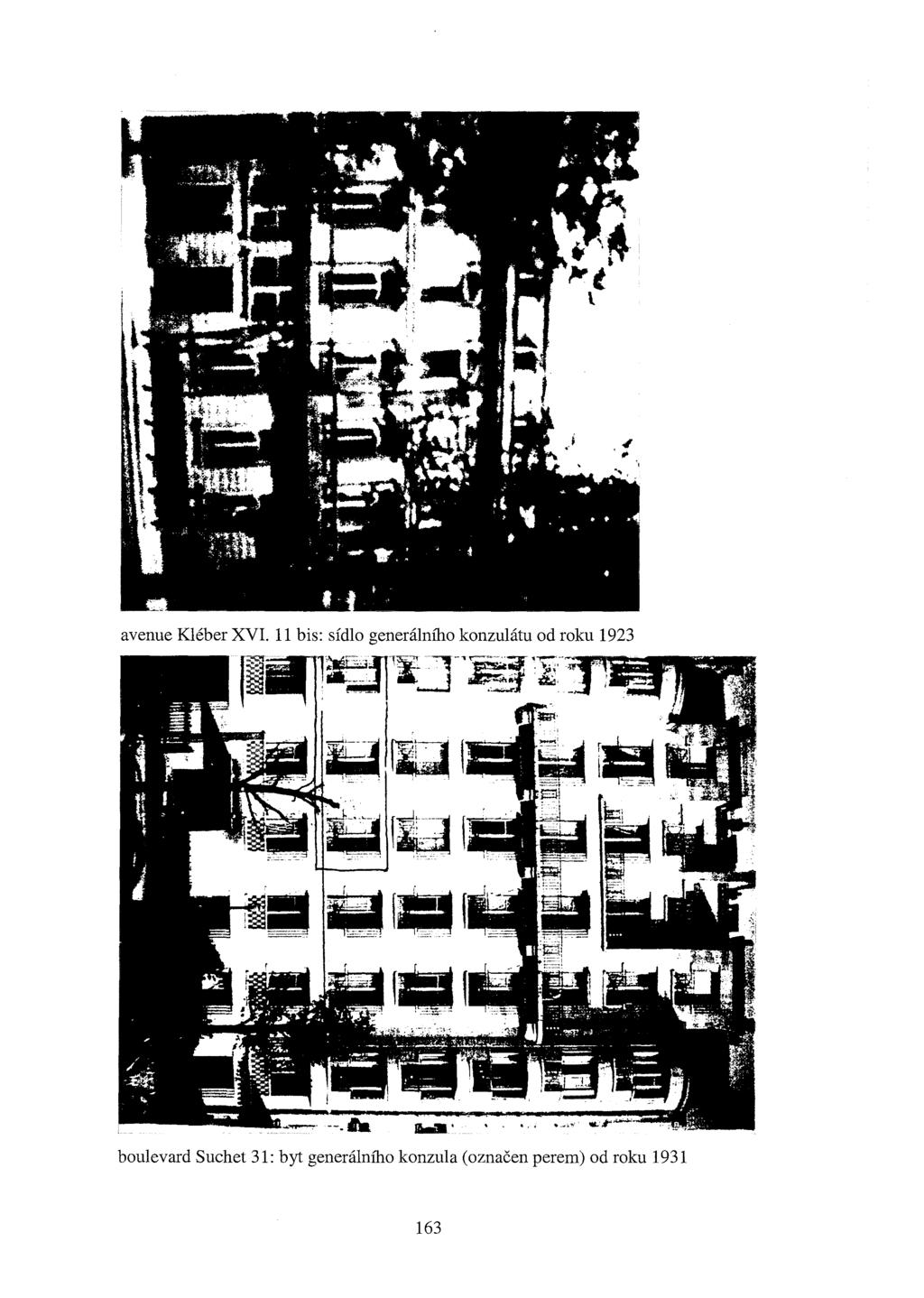 avenue Kléber XVI. 11 bis: sídlo generálního konzulátu od roku 1923.