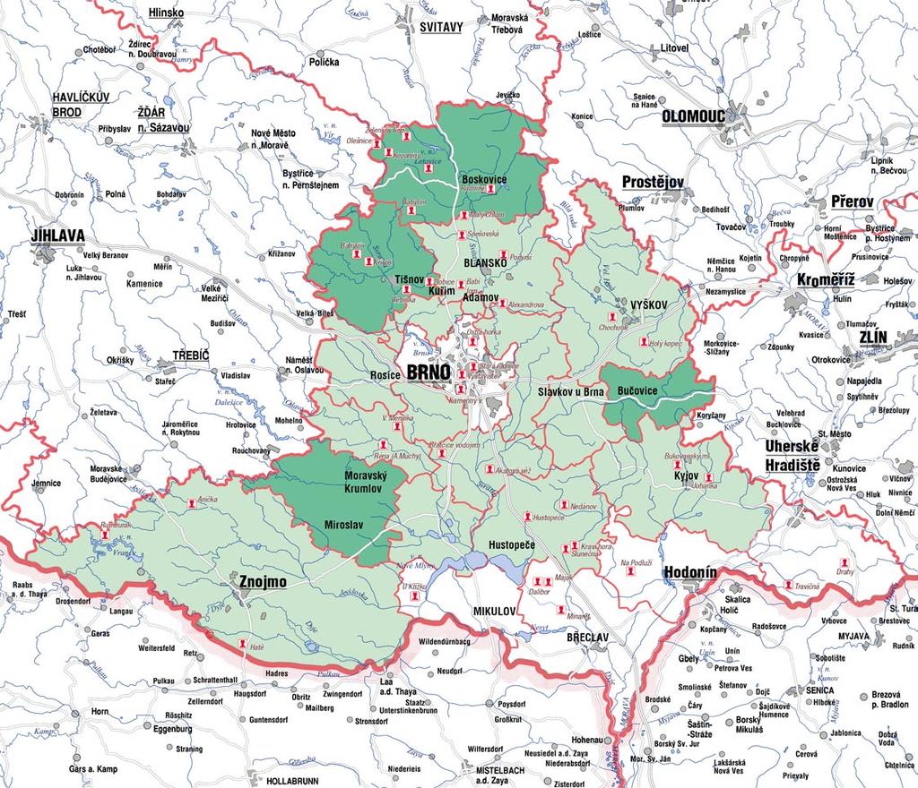 SPORT Sportovní zařízení a rozhledny Počet sportovišť na 1000 obyvatel Rozhledny v JMK Olešnice rozhledna nebo vyhlídka 1 2 3 4 0 5 10 15 25 km Zdroj: JMK Slavní sportovci Jihomoravského e Ludvík