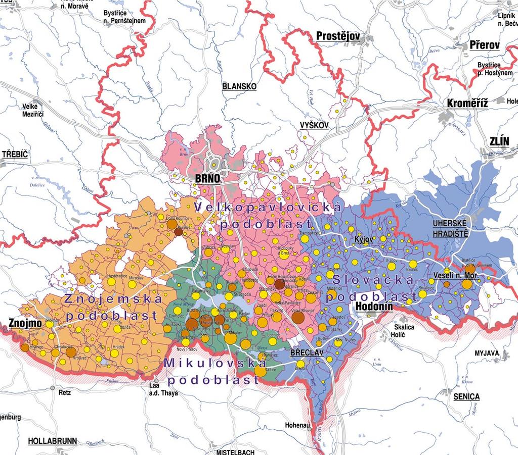 Zemědělství Vinařství Rozloha vinic v obci (ha) Podíl vinic na celkové výměře obce (%) < 50 50 100 0 8 8 16 16 24 24 32 32 40 100 0 1 : 700 000 0 400 > 400 (max.