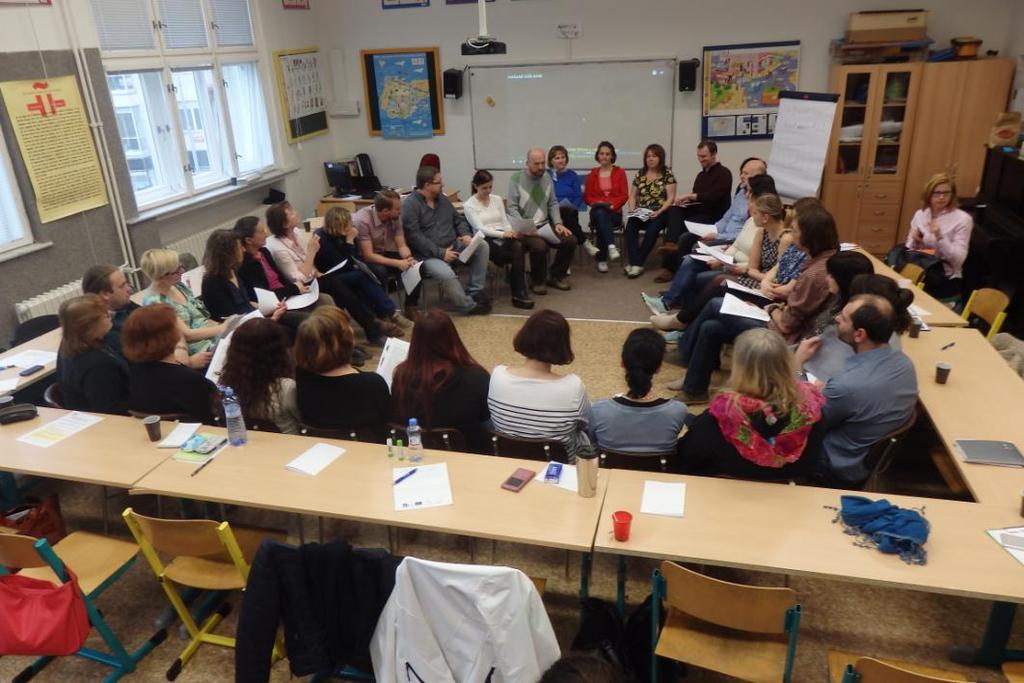 Setkání Začít spolu Jak aplikovat program ZAČÍT SPOLU na 2. stupeň základních škol a jak jej uplatňovat např.