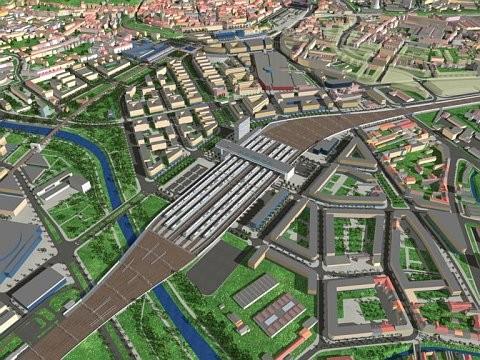 Jedna z moţných podob Jiţního centra,