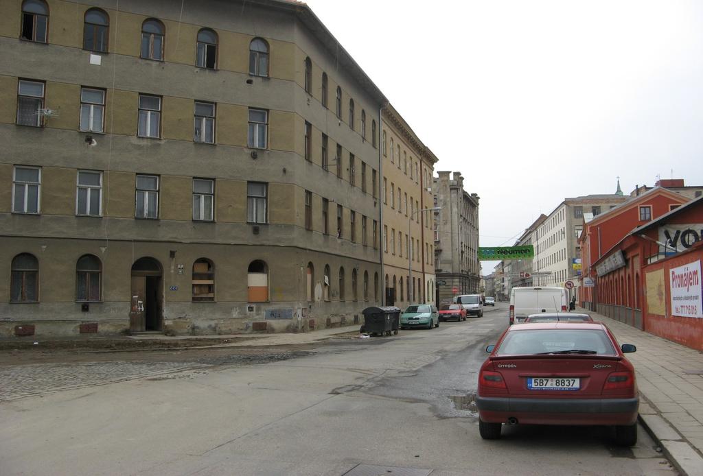 Kombinace výrobních a residenčních brownfields (vnitřní