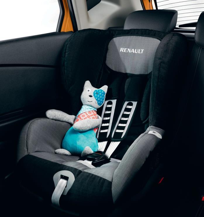Bezpečnost dětí 01 Dětská sedačka Duoplus Isofix Zajišťuje nejlepší ochranu a bezpečnost dítěte od 9 měsíců do 4 let.