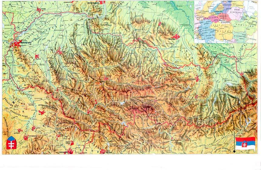 SLOVENSKÁ REPUBLIKA 49 036 km 2, 440 m n.m, 747 mm územné zrážky,, 7.5 C priemerná T 50% poľn.