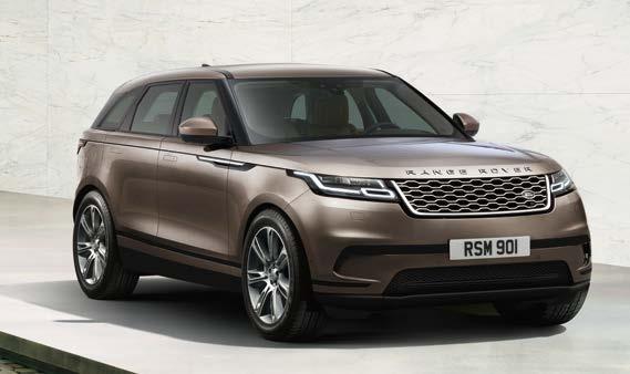 3 VYBERTE I PAKET VÝBAVY tímto průvodcem si snadno vyberete ideální Range Rover Velar.