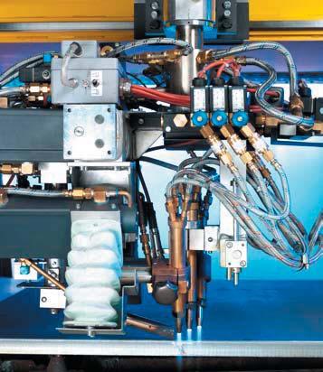 přizpůsobí polohu tříhořákového agregátu optimum VBA-IR* tracking možným and bevel nerovnostem precision.